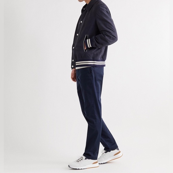 Brunello Cucinelli White Leather Sneakers - Picture 1 of 11